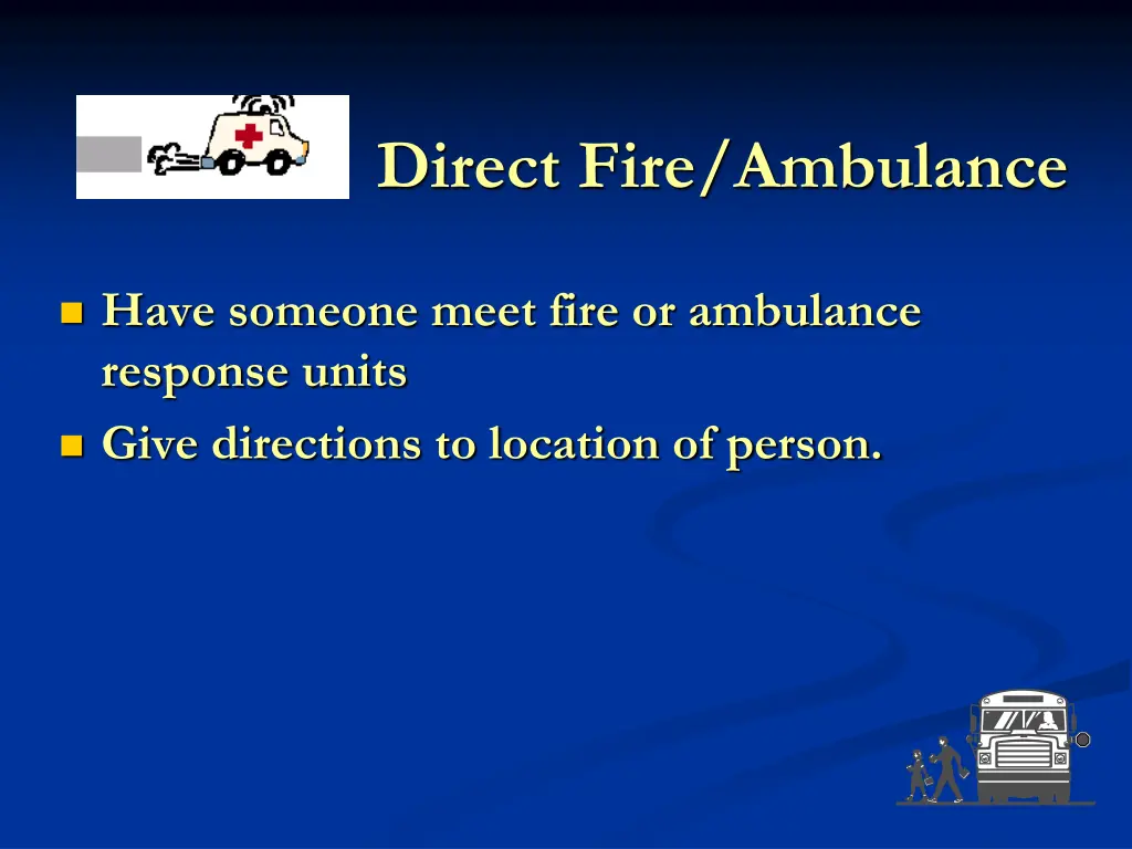 direct fire ambulance