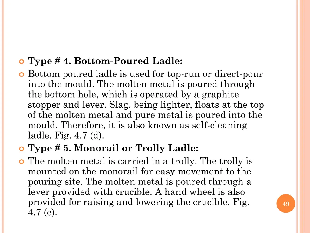 type 4 bottom poured ladle bottom poured ladle