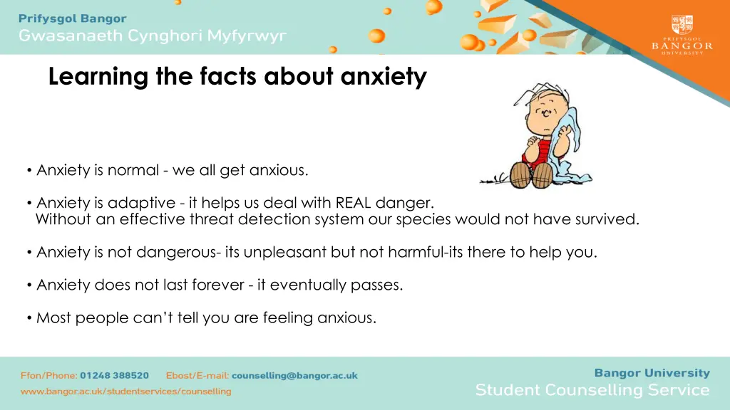 learning the facts about anxiety