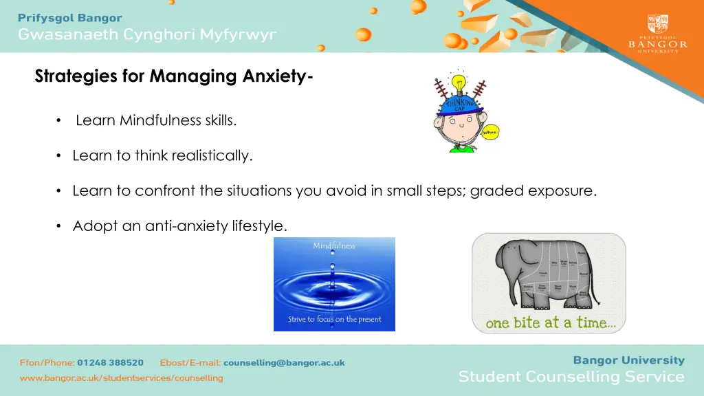 strategies for managing anxiety