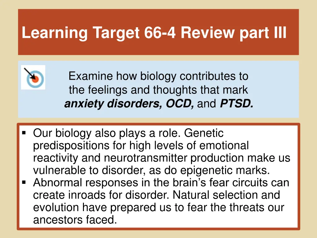 learning target 66 4 review part iii