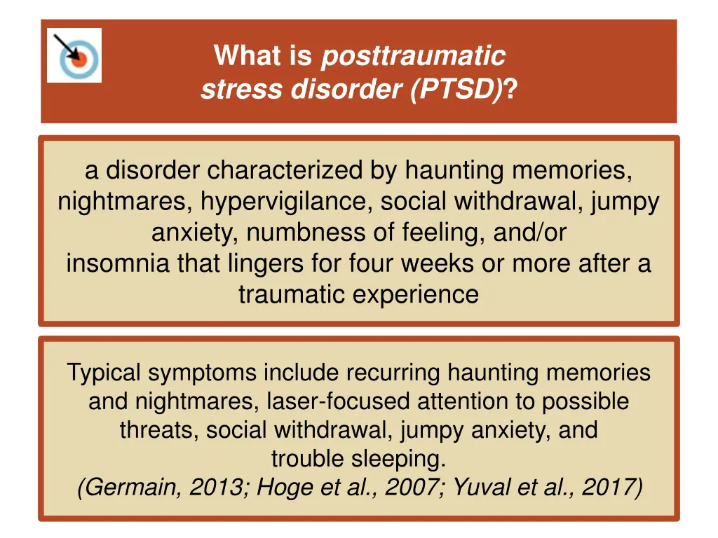 what is posttraumatic stress disorder ptsd