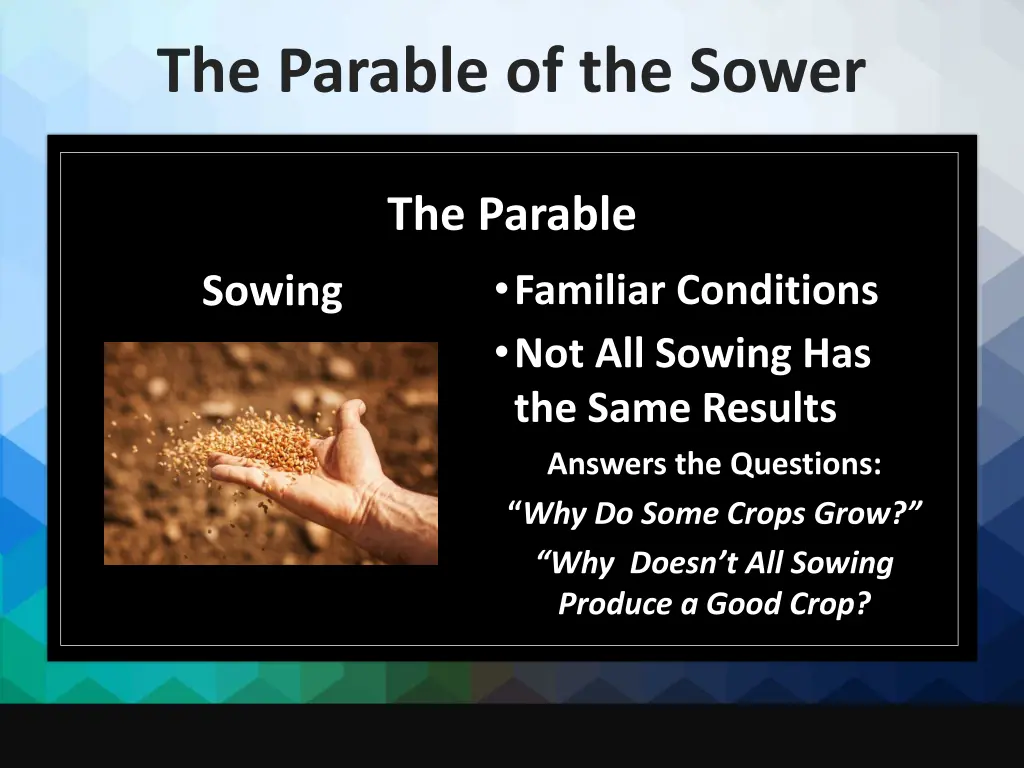 the parable of the sower 3