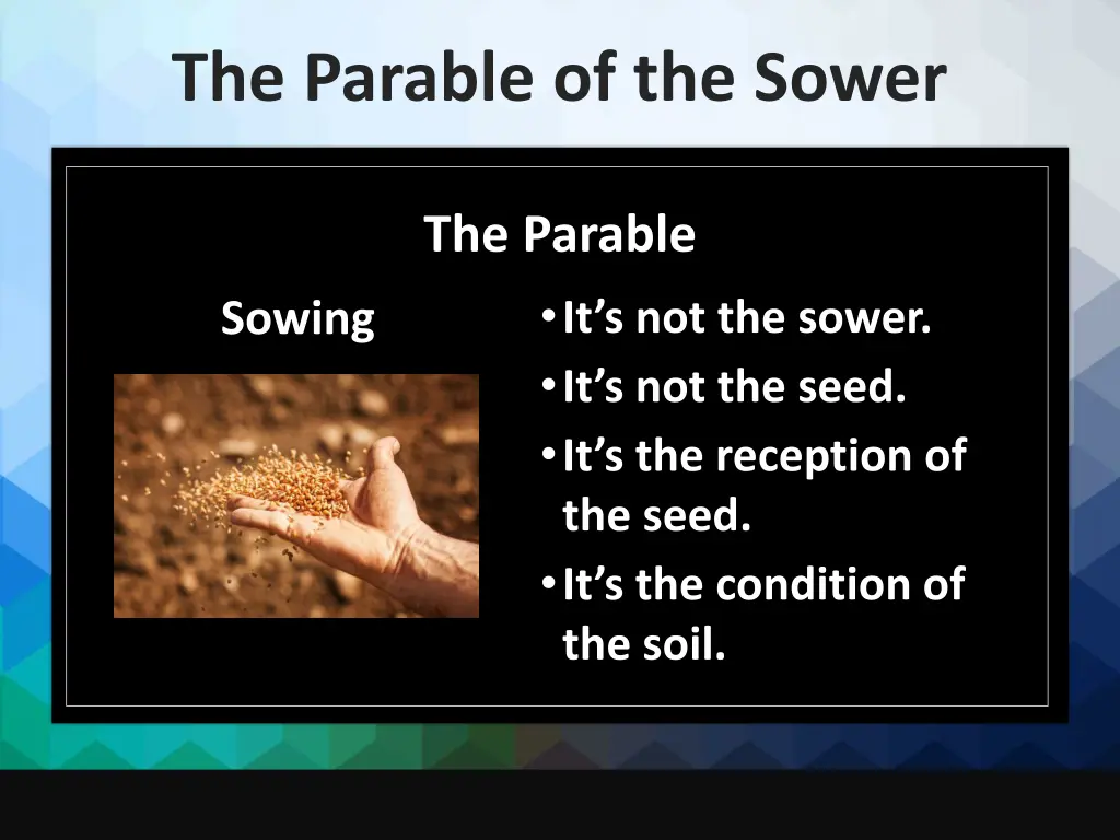 the parable of the sower 4