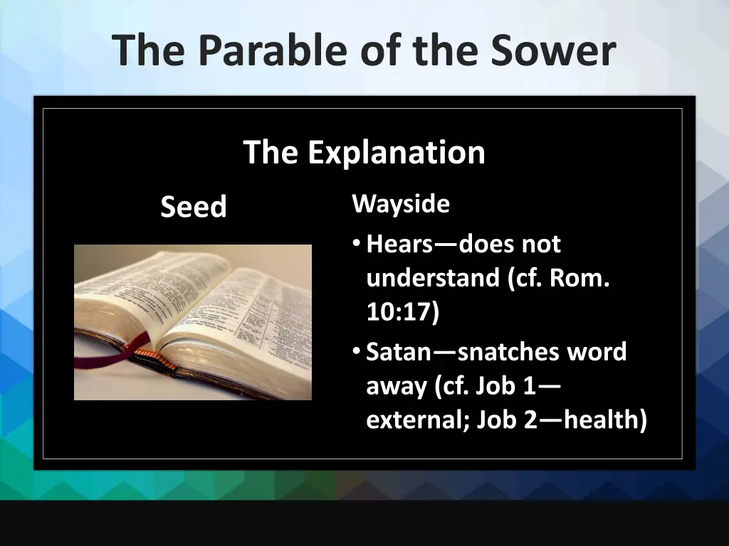 the parable of the sower 7