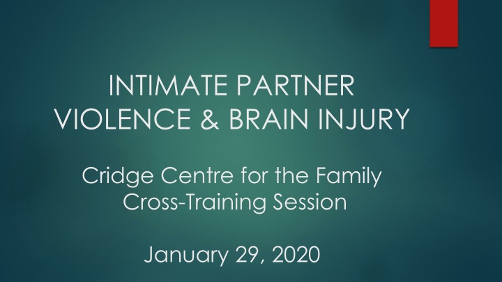 intimate partner violence brain injury