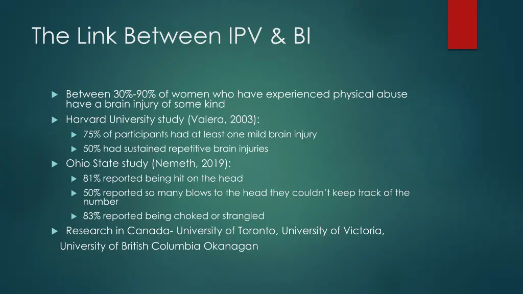 the link between ipv bi