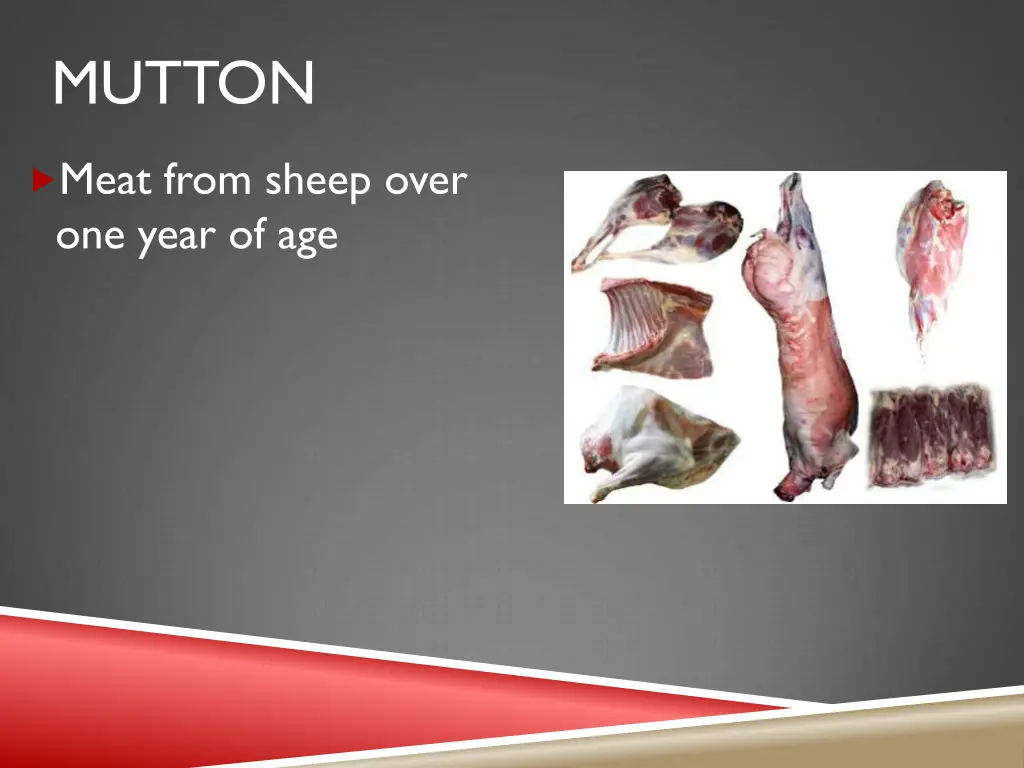 mutton