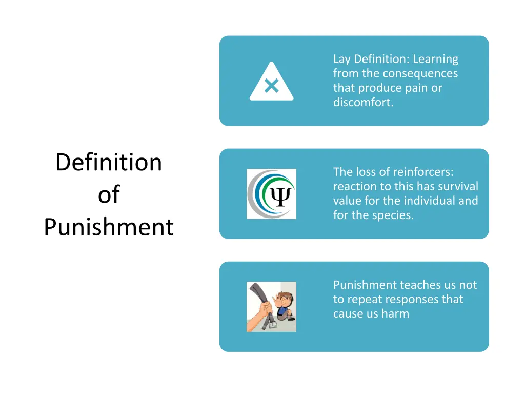 lay definition learning from the consequences