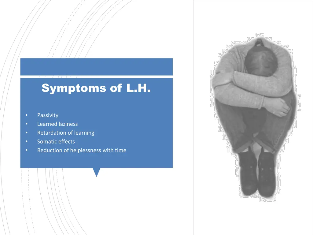 symptoms of l h