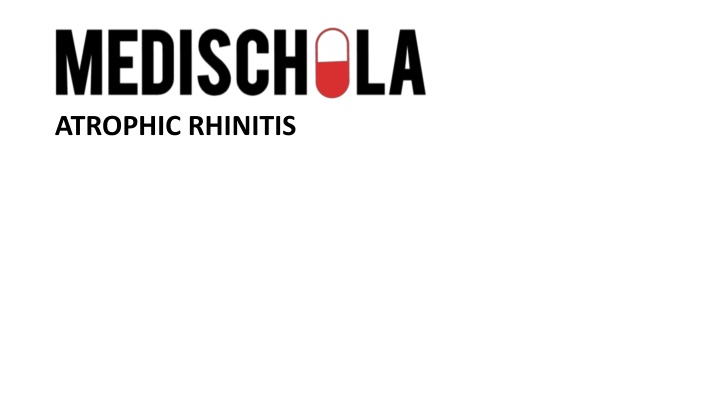 atrophic rhinitis