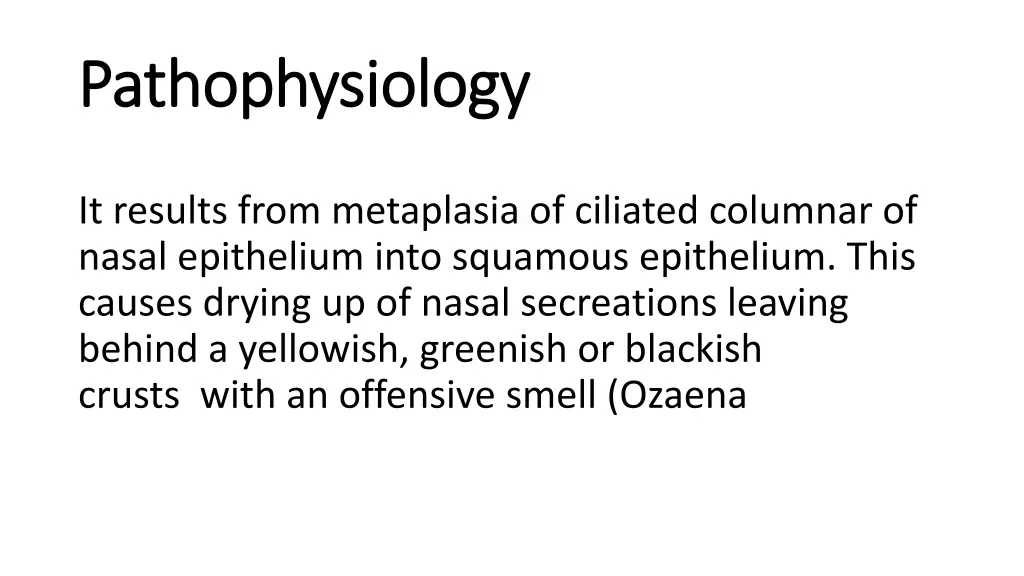 pathophysiology pathophysiology