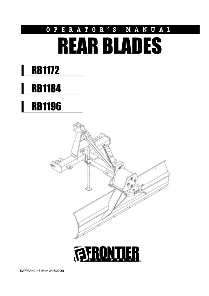 rear blades