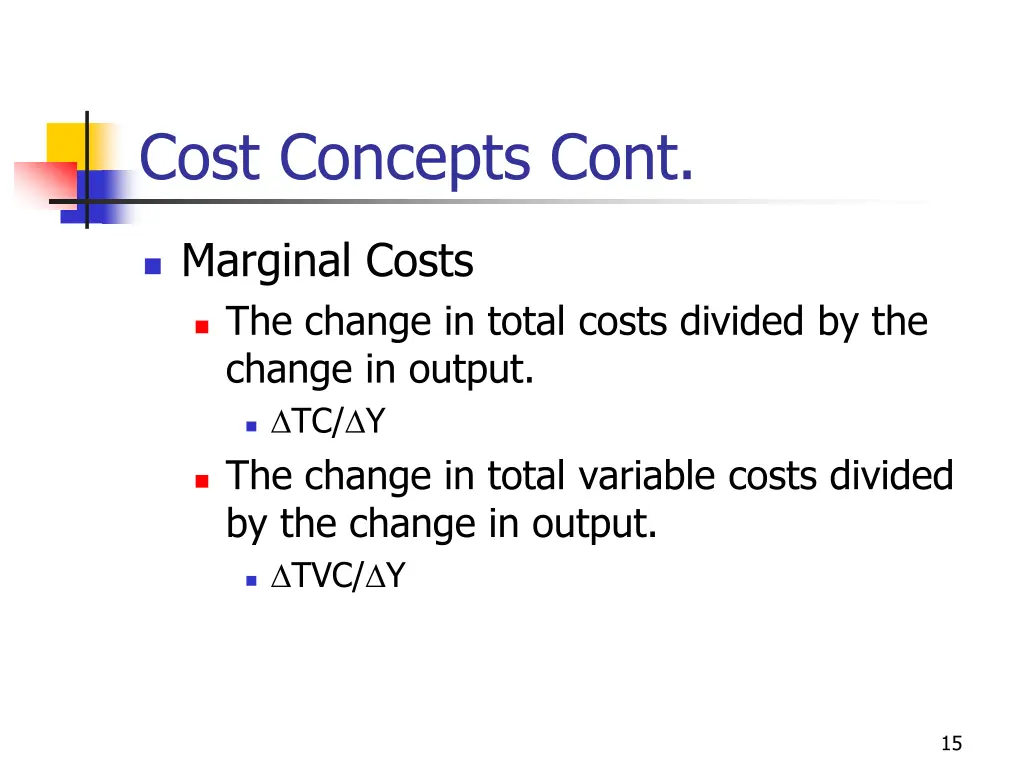 cost concepts cont 1