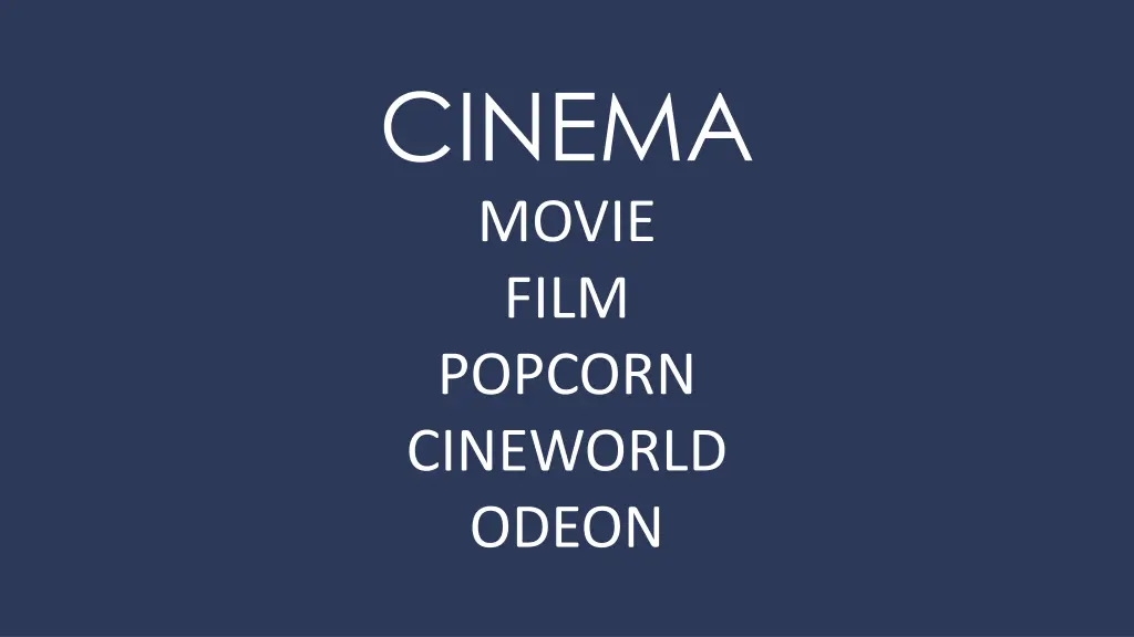 cinema movie film popcorn cineworld odeon