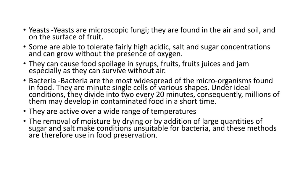 yeasts yeasts are microscopic fungi they