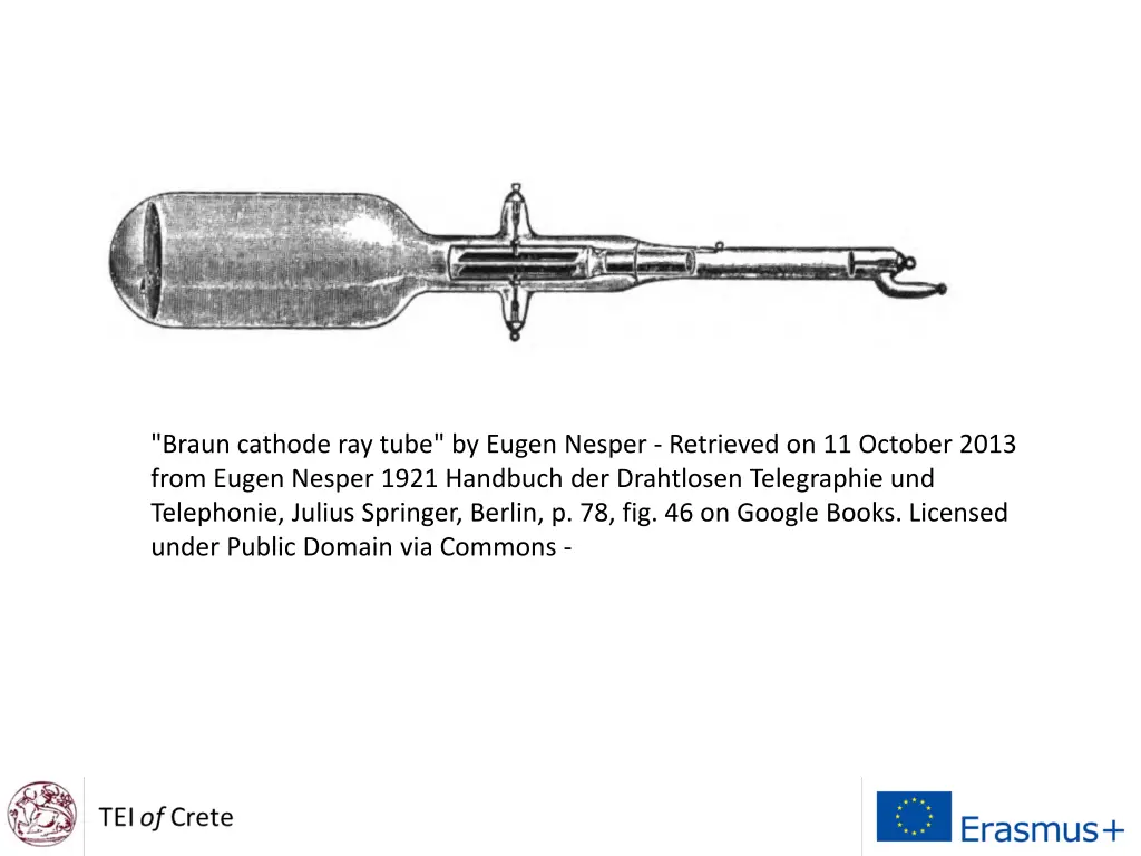 braun cathode ray tube by eugen nesper retrieved