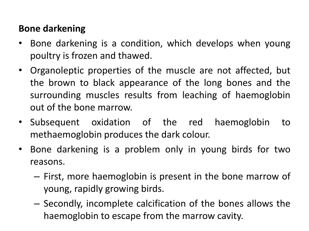 bone darkening bone darkening is a condition