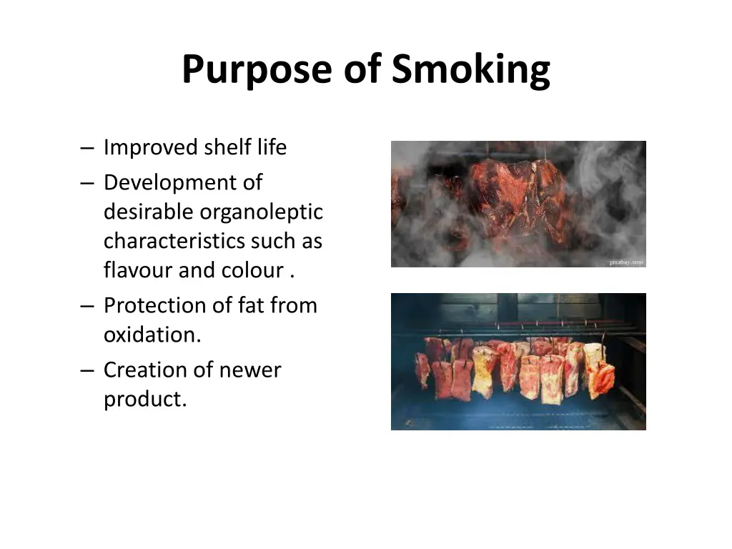 purpose of smoking