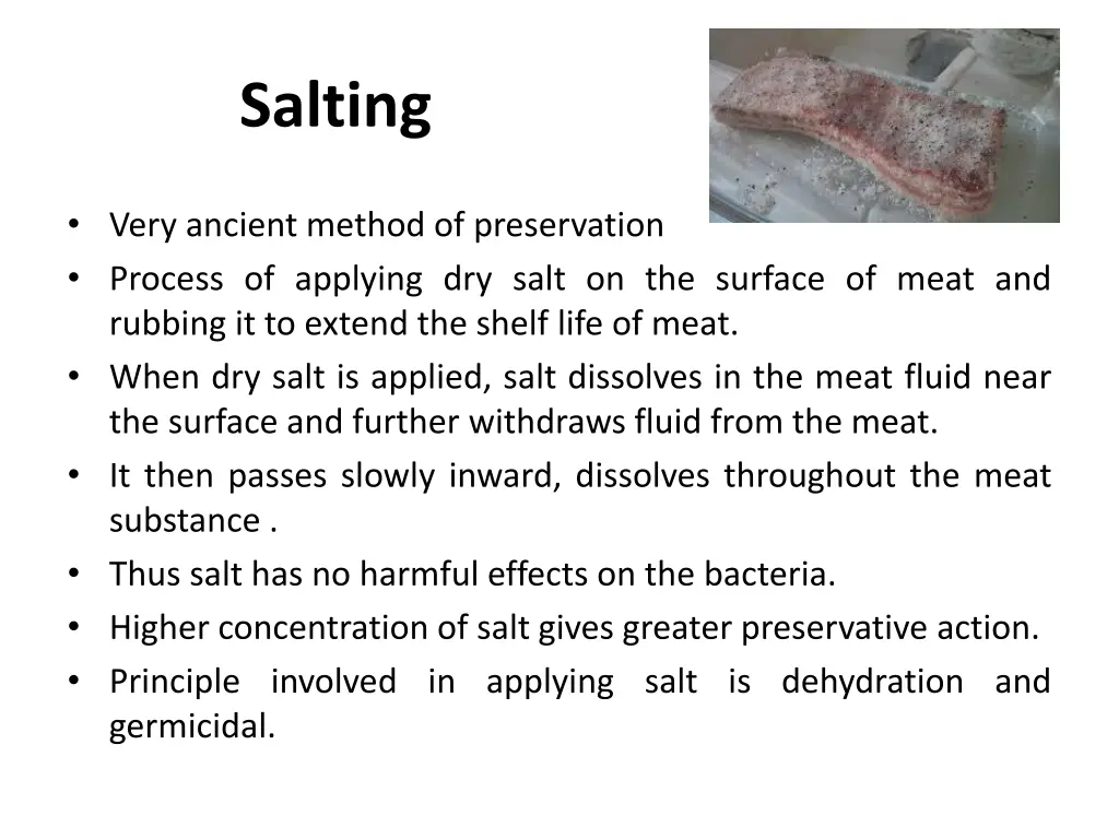 salting