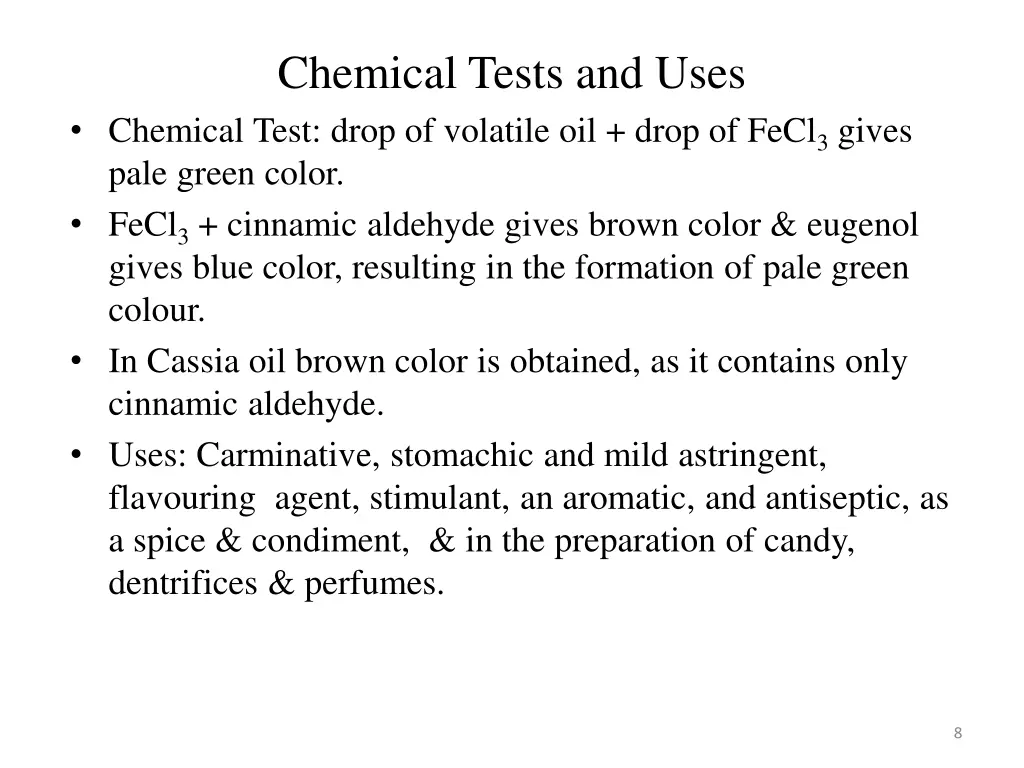 chemical tests and uses chemical test drop