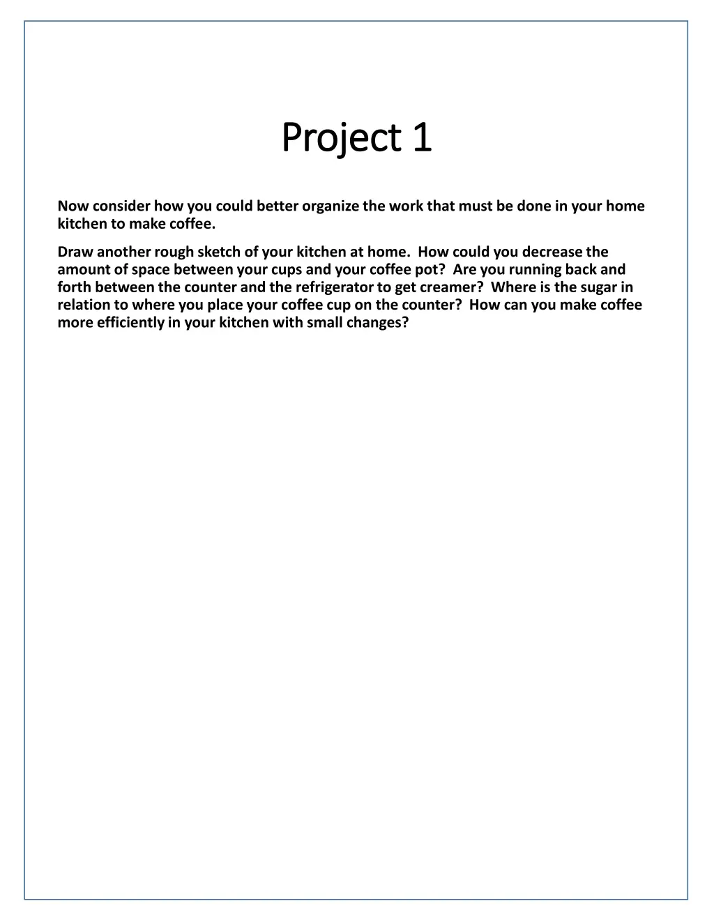 project 1 project 1 1