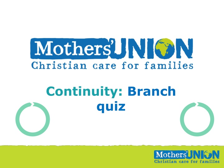 continuity branch quiz