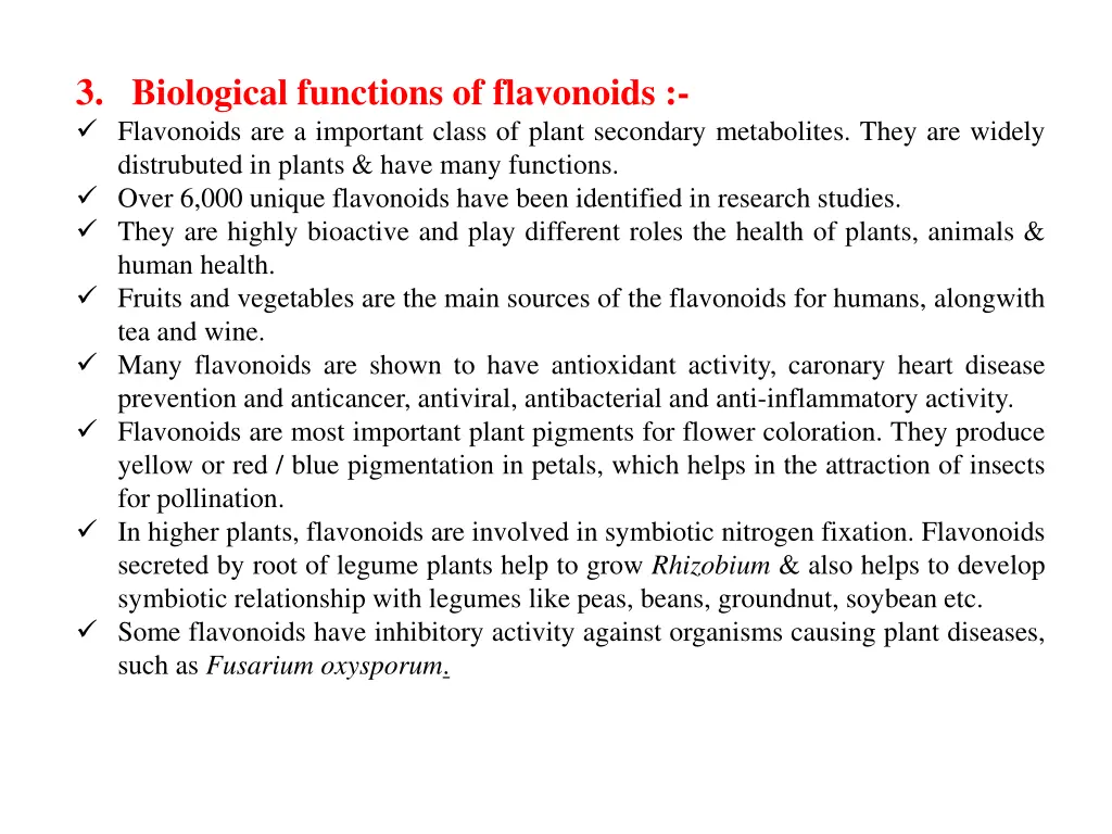 3 biological functions of flavonoids flavonoids