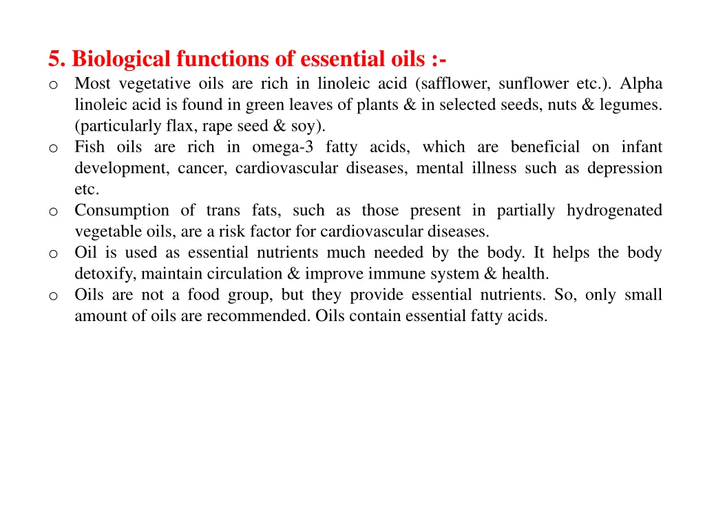 5 biological functions of essential oils o most