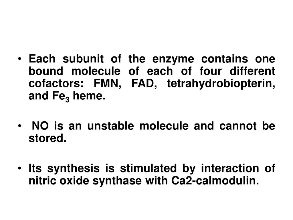 each subunit of the enzyme contains one bound