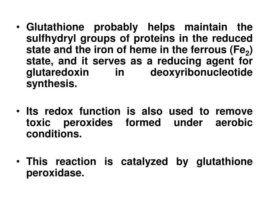 glutathione sulfhydryl groups of proteins