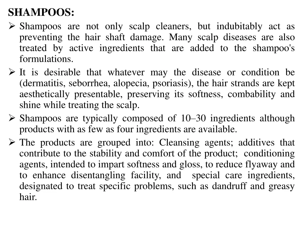 shampoos shampoos are not only scalp cleaners