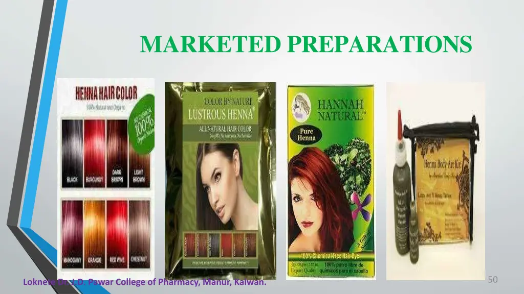 marketed preparations 1