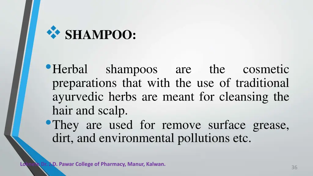 shampoo