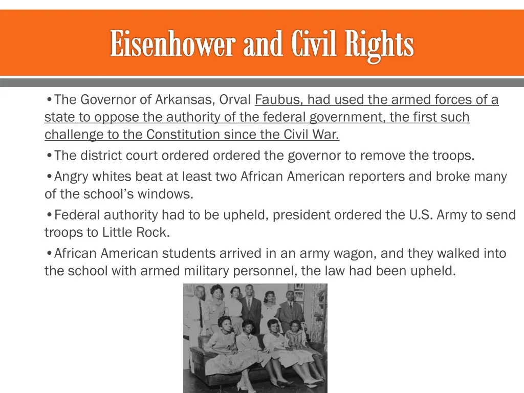 eisenhower and civil rights 1