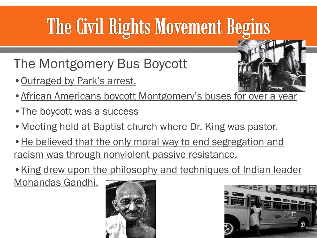 the civil rights movement begins 2