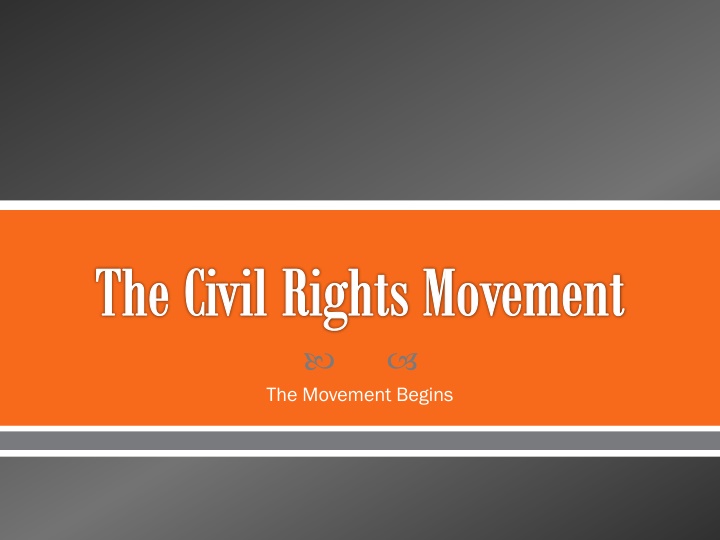 the civil rights movement