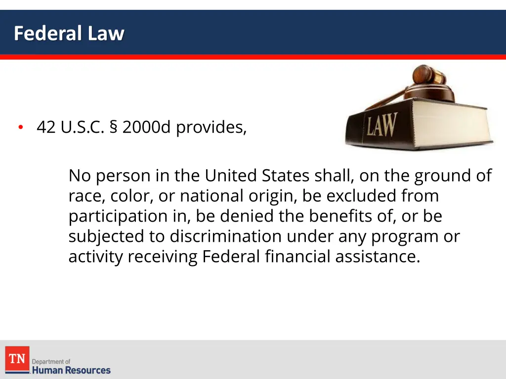 federal law