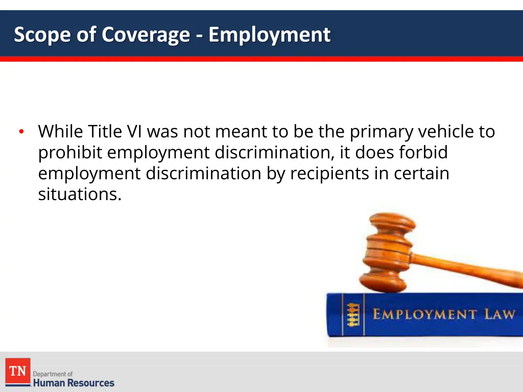 scope of coverage employment