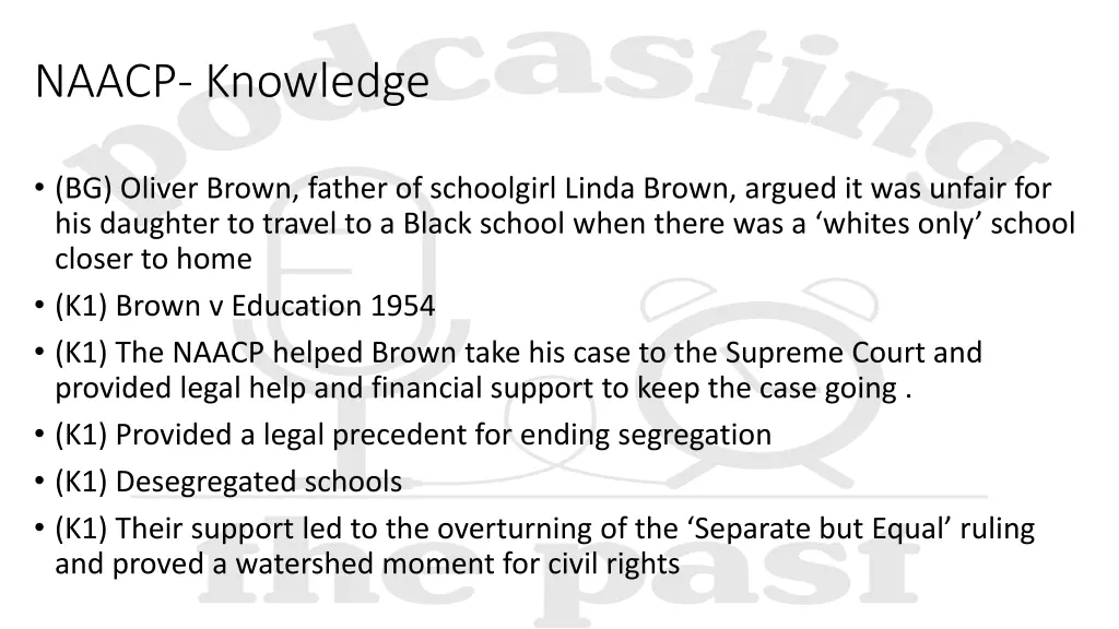 naacp knowledge