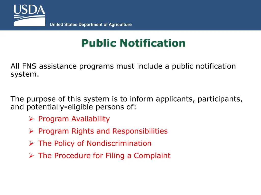 united states department of agriculture 8