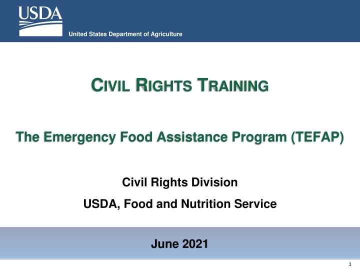 united states department of agriculture