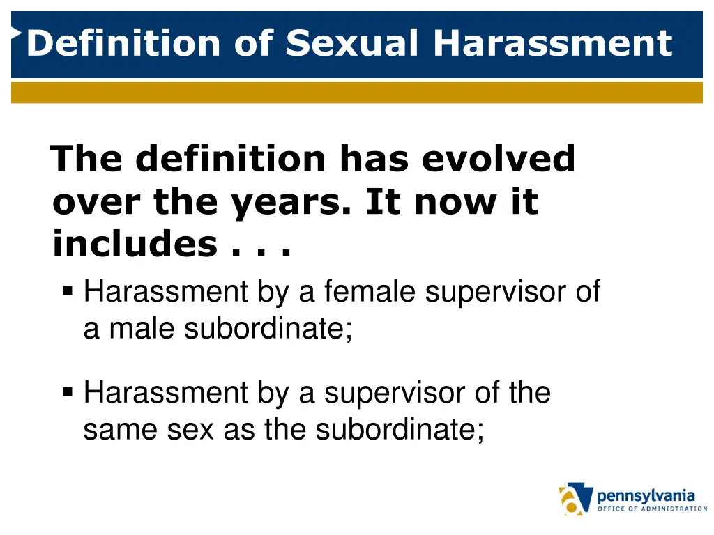 definition of sexual harassment