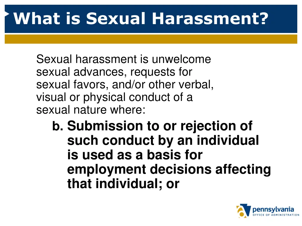 what is sexual harassment 2