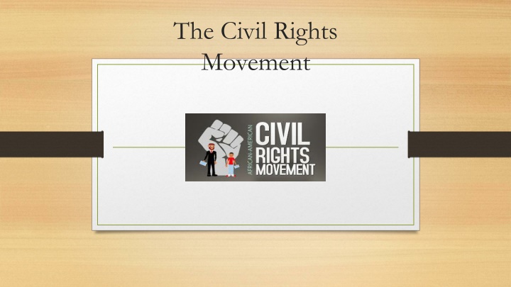 the civil rights movement