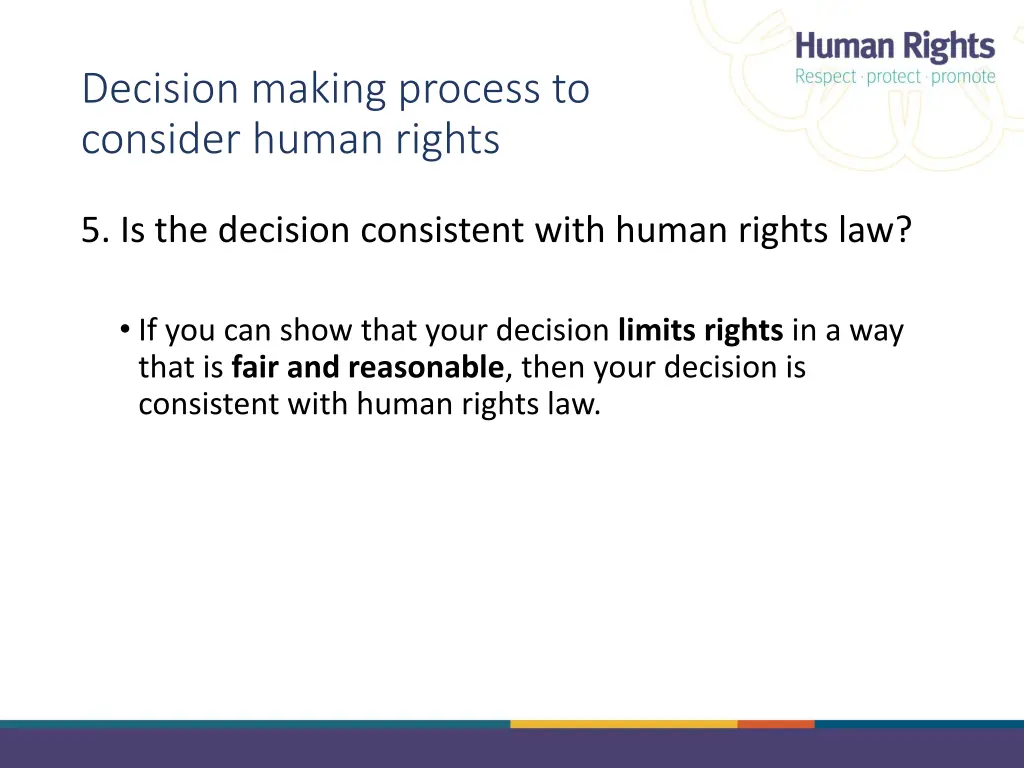 decision making process to consider human rights 2