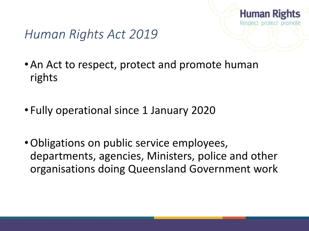 human rights act 2019