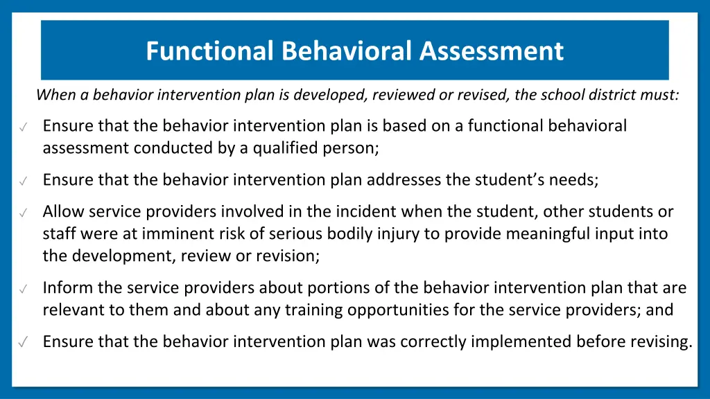 functional behavioral assessment 1