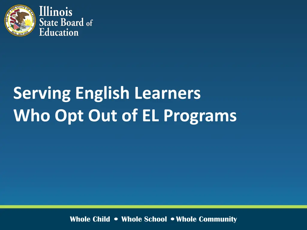 serving english learners