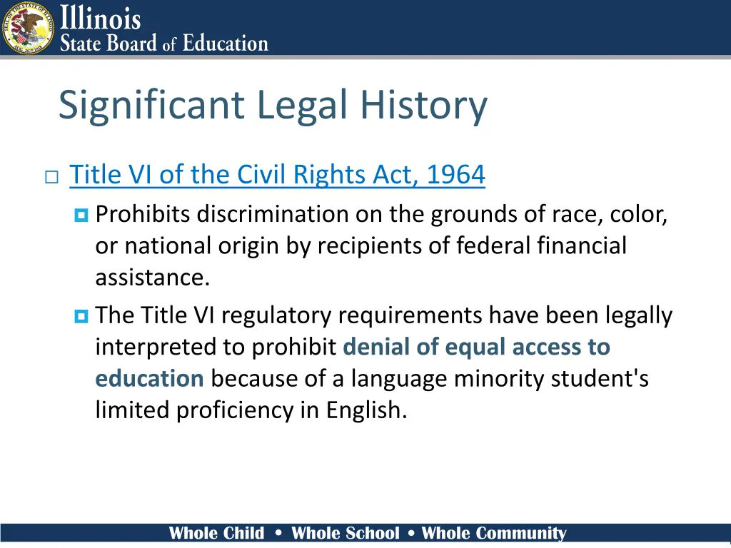 significant legal history